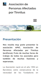 Mobile Screenshot of acufenos.org